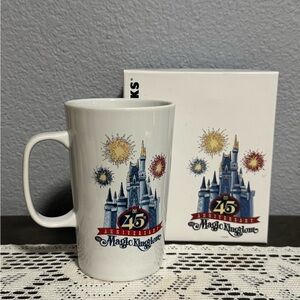 Starbucks WDW Magic Kingdom 45th Anniversary Coffee Cup New in box